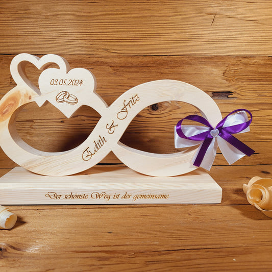 Endlosschleife aus Zirbenholz