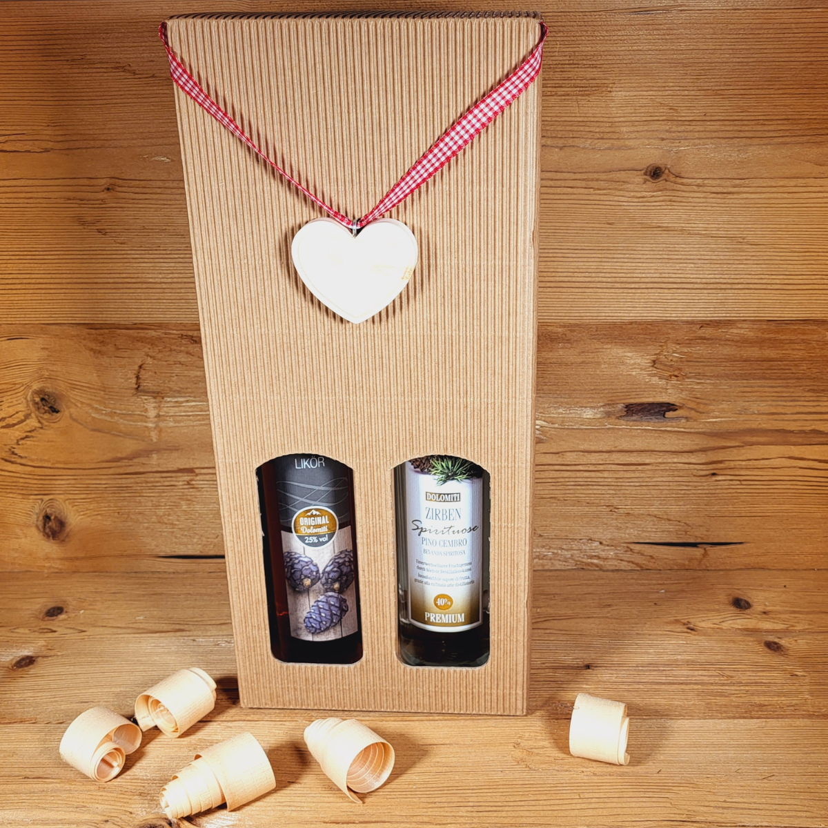 Zirben Duo Geschenkbox