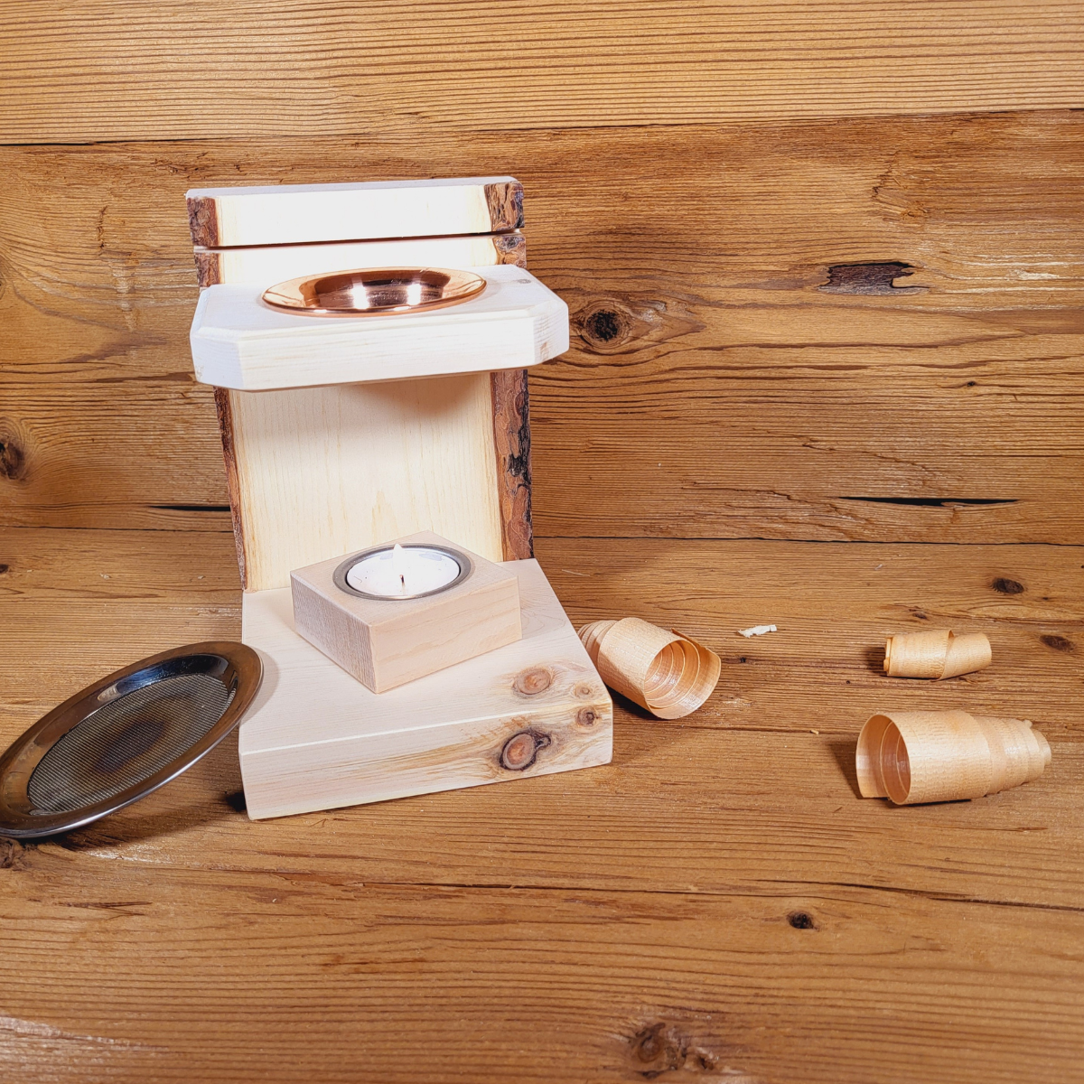 Räucher- und Duftstövchen Kombination