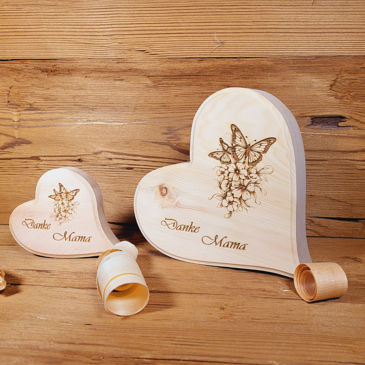 Zirbenherz "Danke Mama"