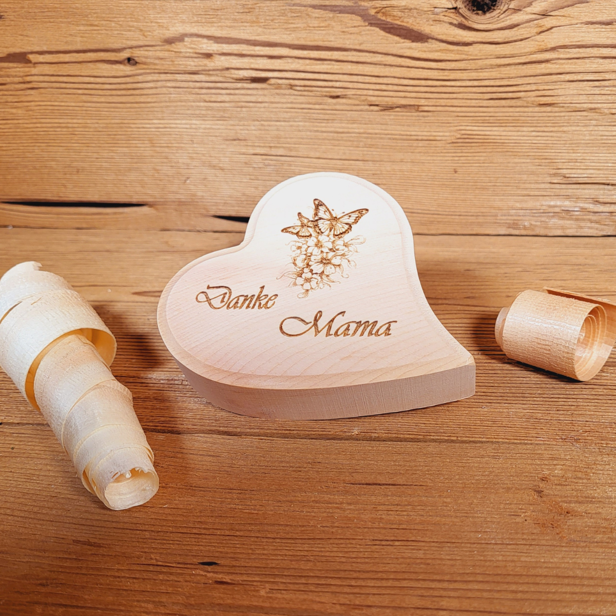 Zirbenherz "Danke Mama"