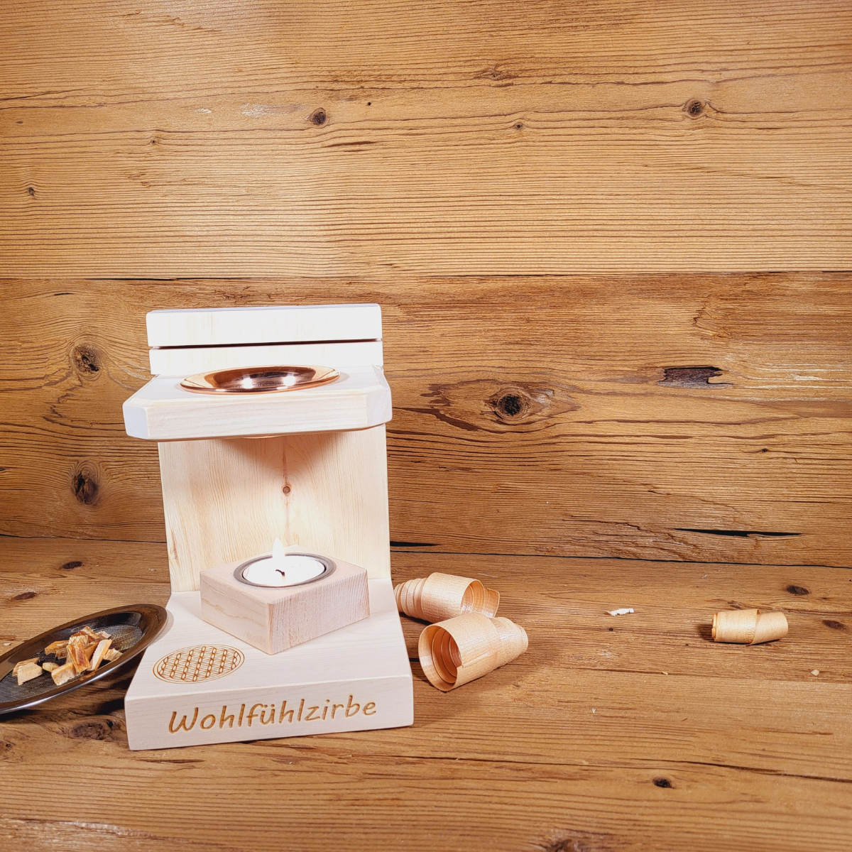 Räucher- und Duftstövchen Kombination