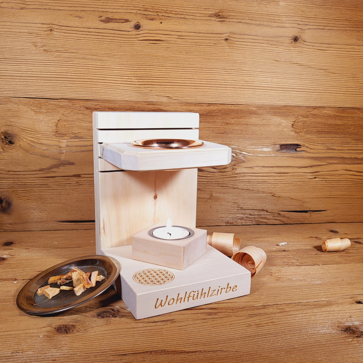 Räucher- und Duftstövchen Kombination