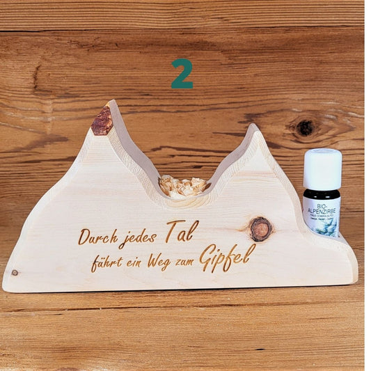 Zirbenberg inkl. 10ml Zirbenöl