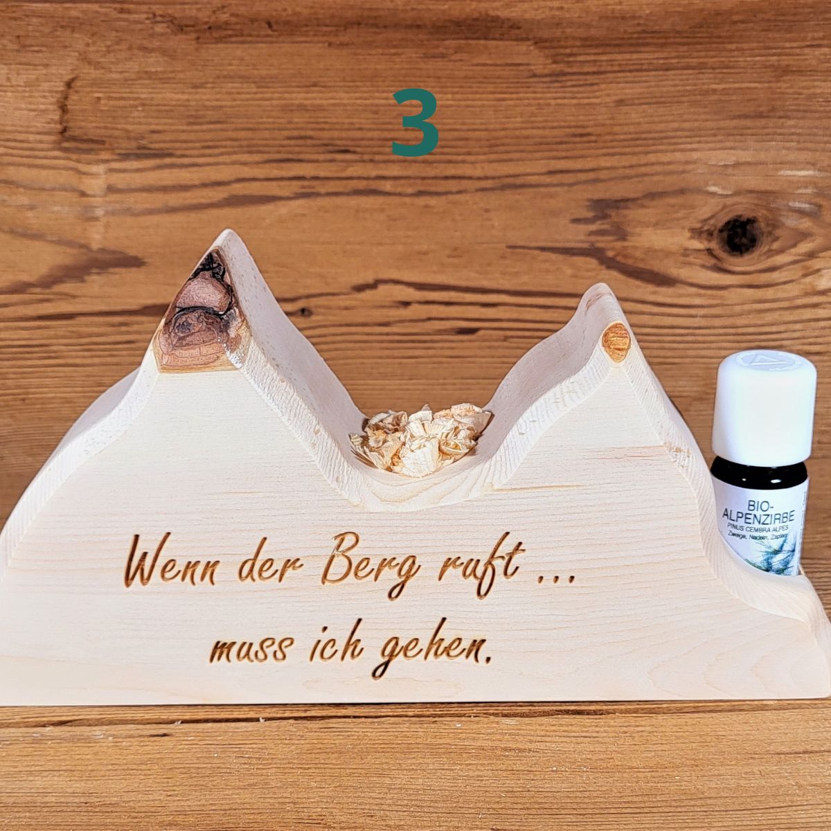 Zirbenberg inkl. 10ml Zirbenöl