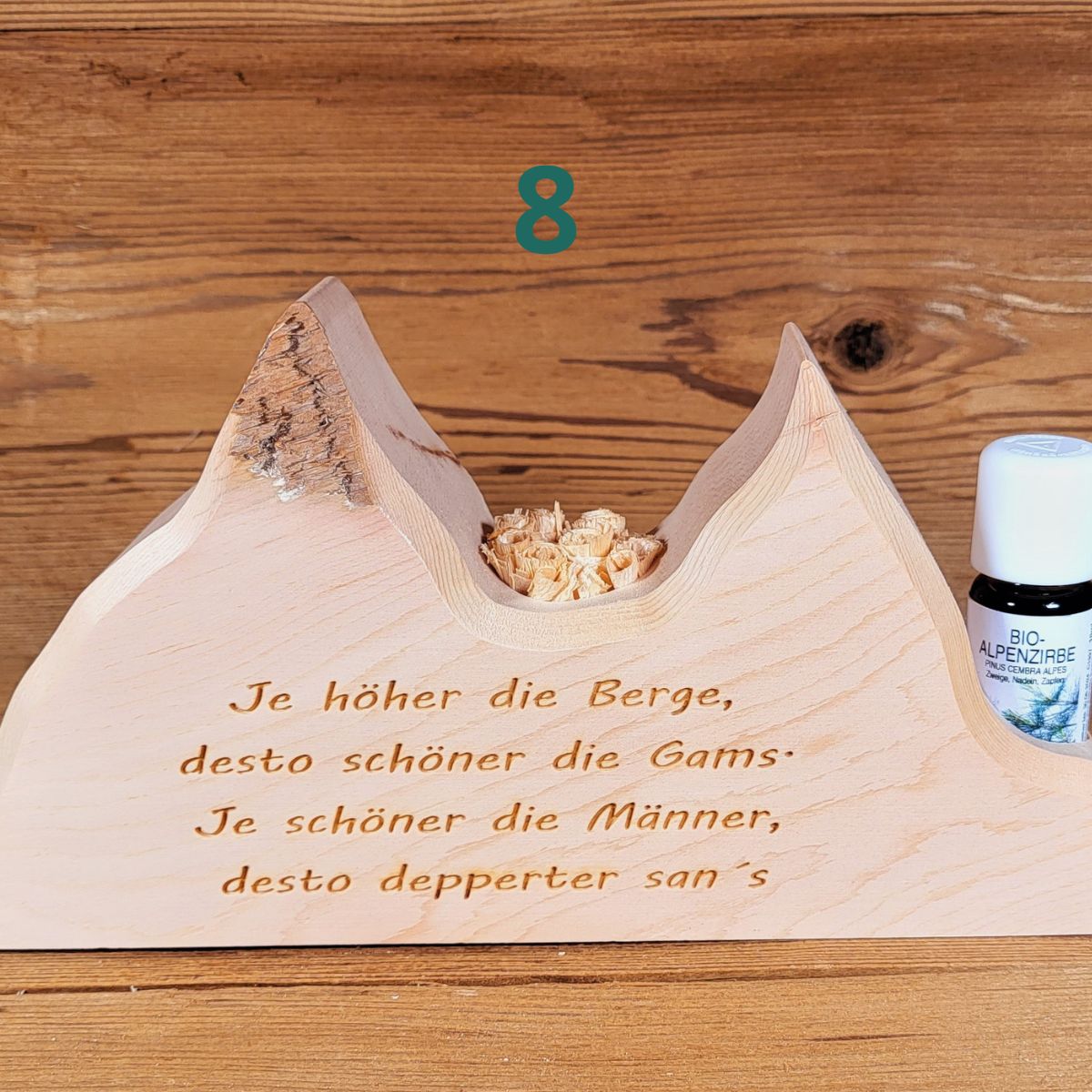 Zirbenberg inkl. 10ml Zirbenöl