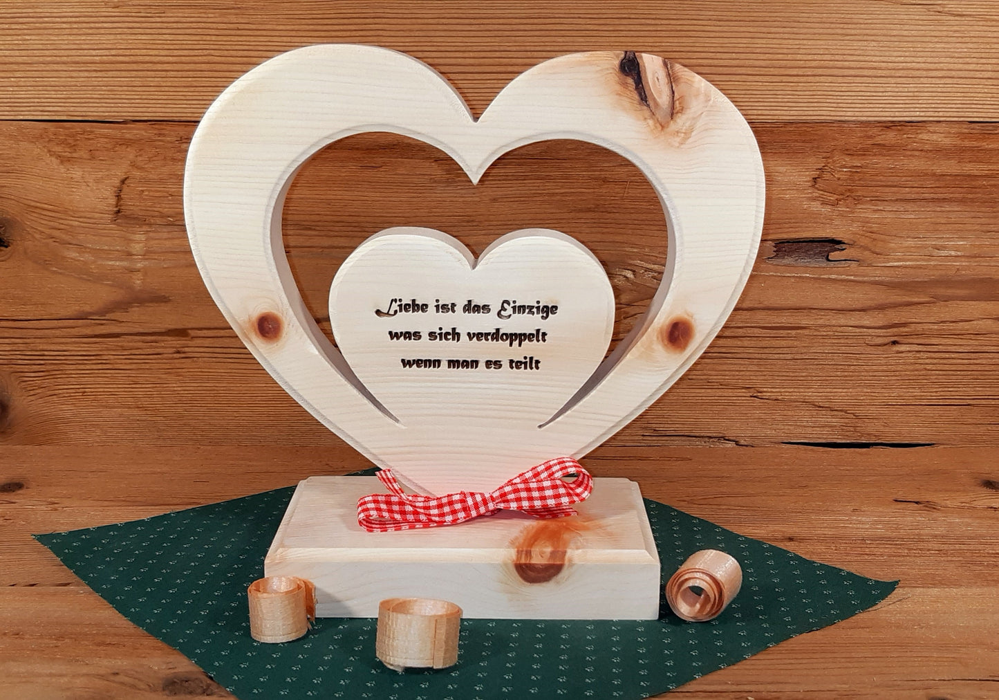 Zirben Doppelherz "Tirol"