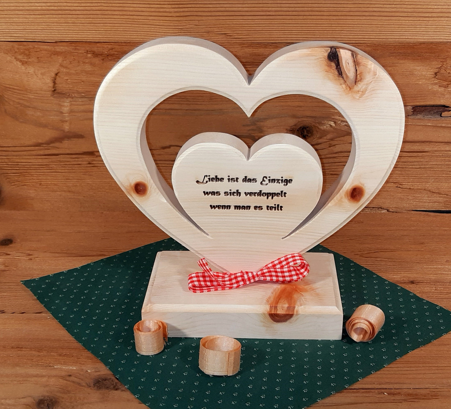 Zirben Doppelherz "Tirol"