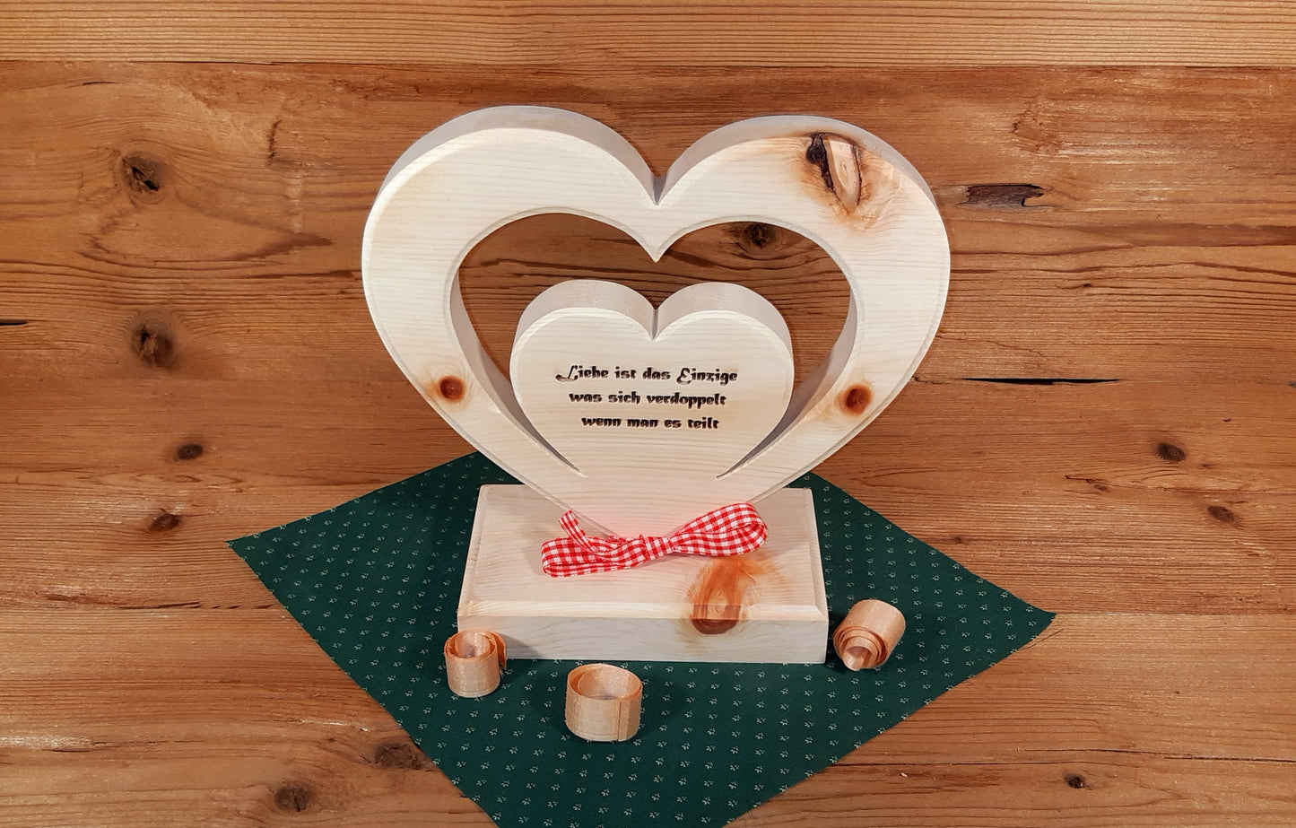 Zirben Doppelherz "Tirol"