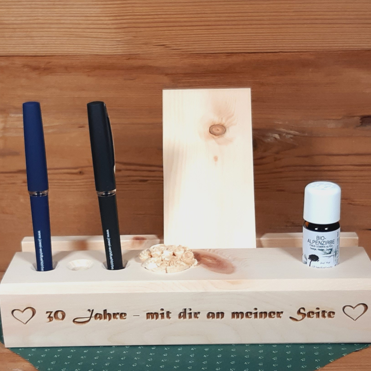 Schreibtisch Zirbe inkl. 10 ml Bio Zirbenöl