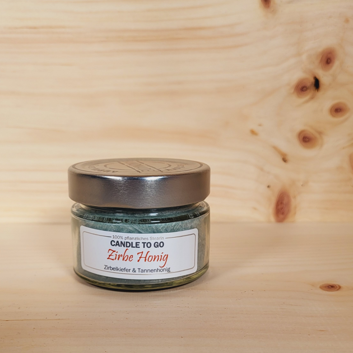 Zirbenkerze to go