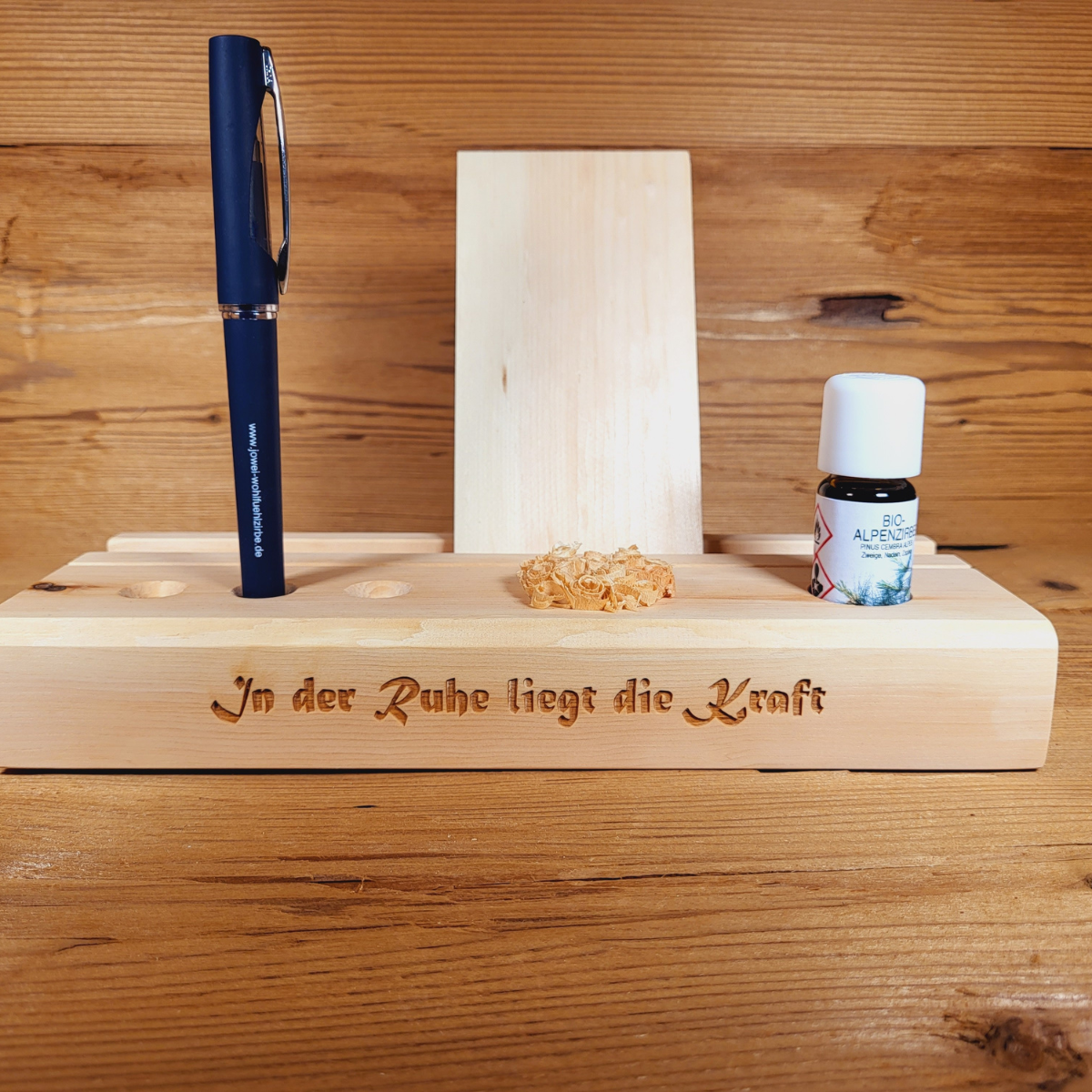 Schreibtisch Zirbe inkl. 10 ml Bio Zirbenöl