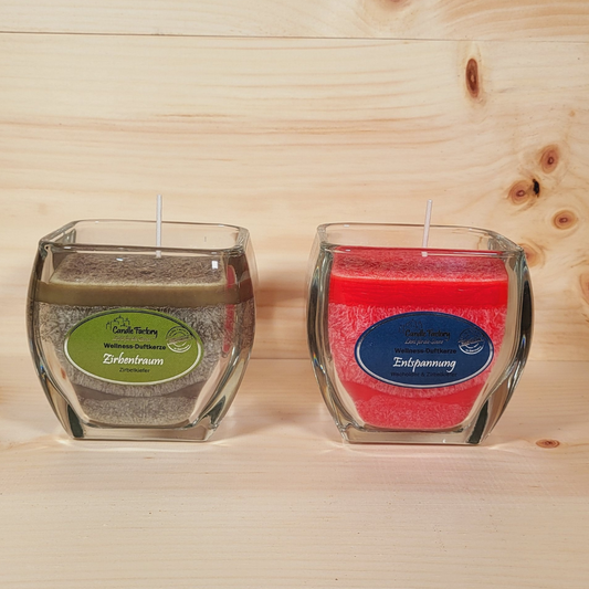 Zirben Wellnesskerze