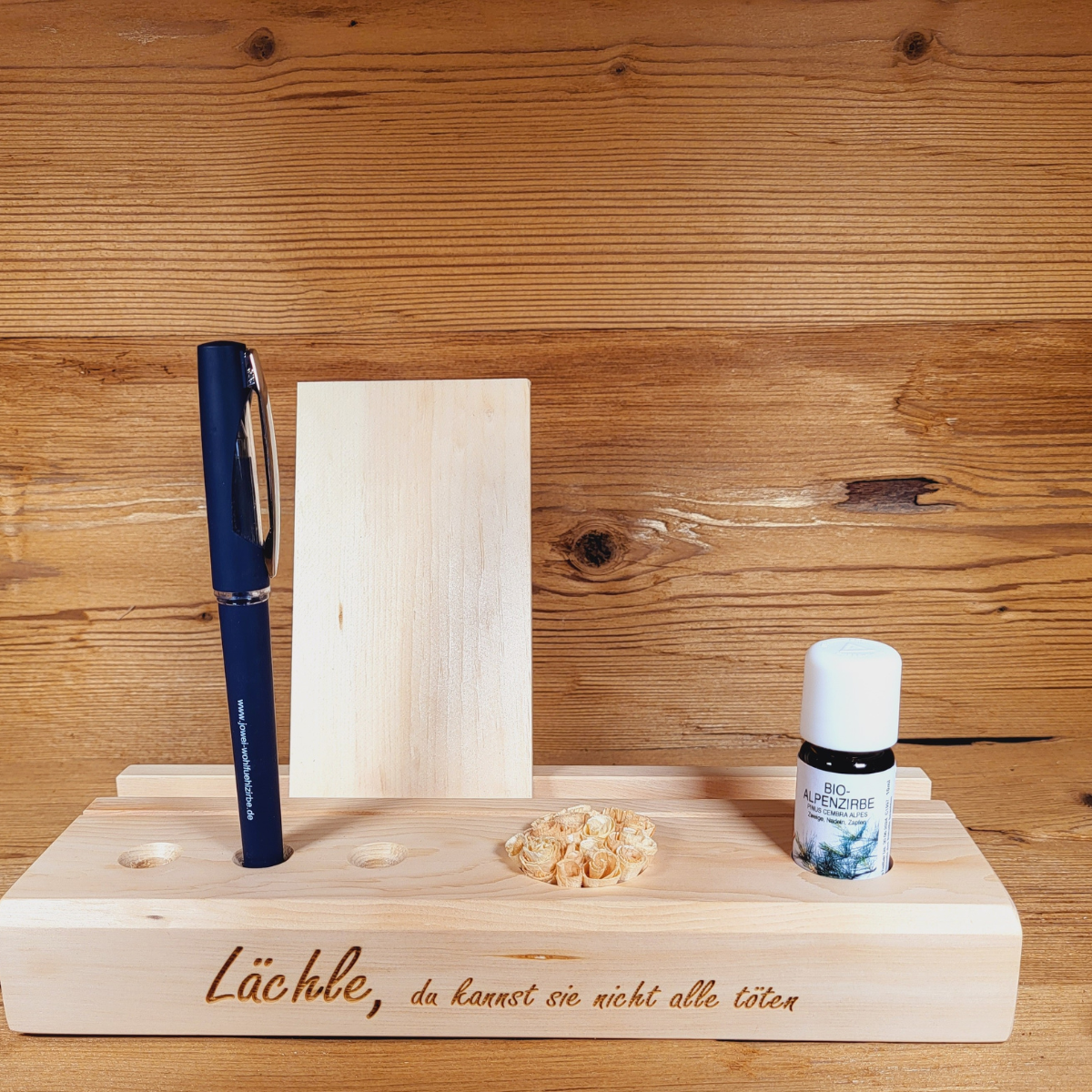Schreibtisch Zirbe inkl. 10 ml Bio Zirbenöl