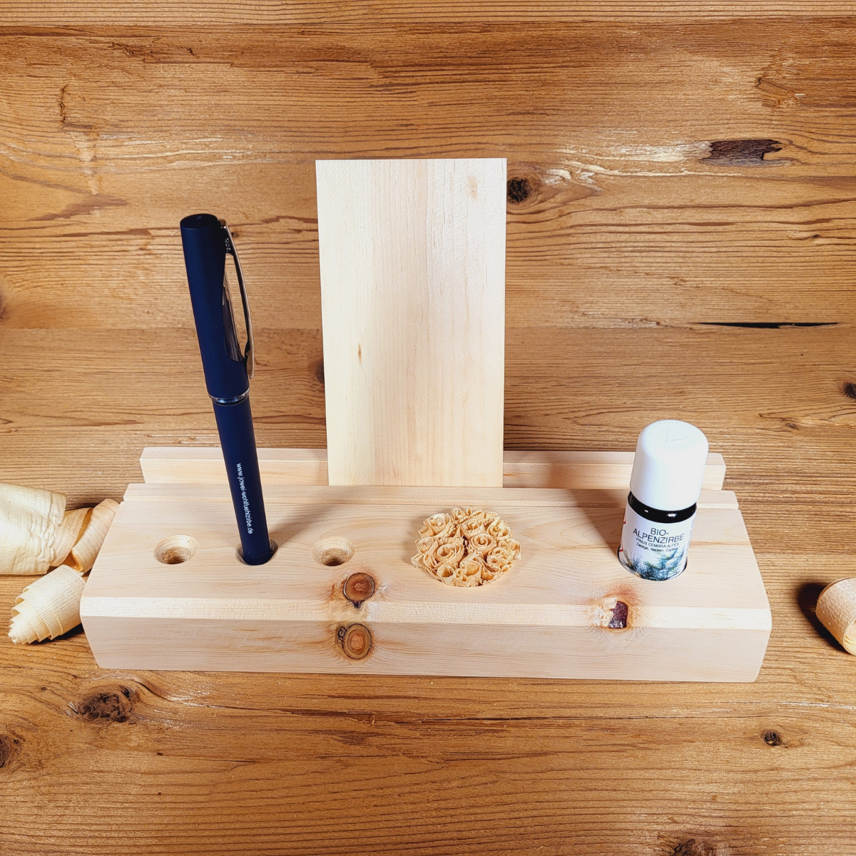 Schreibtisch Zirbe inkl. 10 ml Bio Zirbenöl