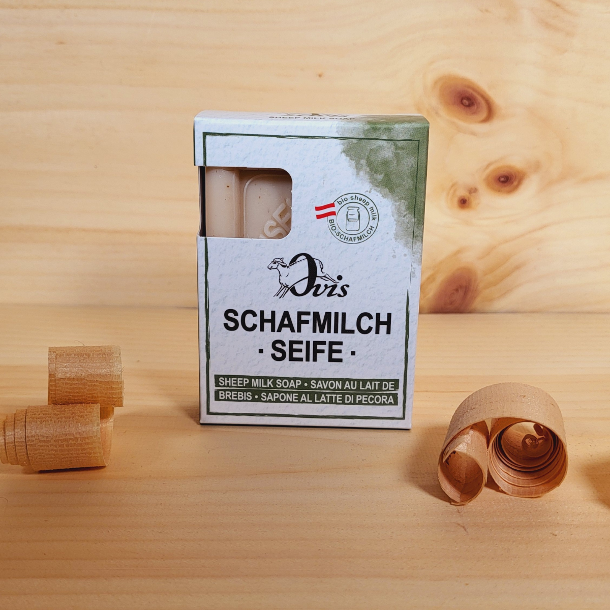 OVIS Zirbenseife mit Schafmilch