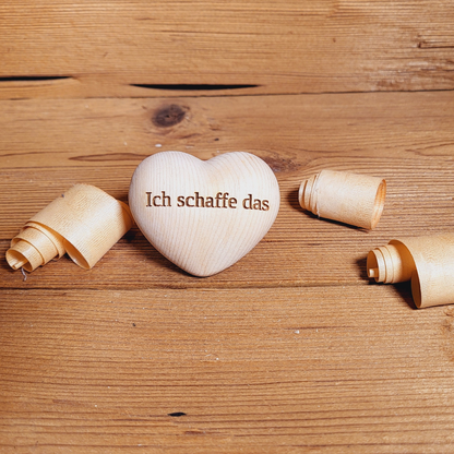 Zirben Handschmeichler "Ich schaffe das"